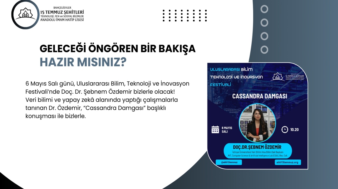 Geleceği öngören bir bakışa hazır mısınız?